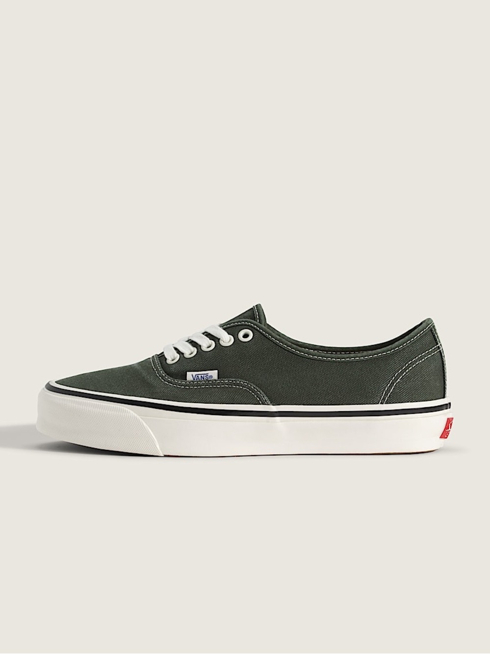 Vans LX Authentic 44 Duck Canvas shoes in Kelp Green